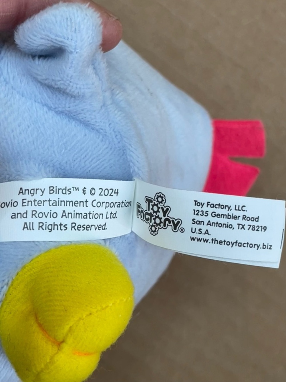 ANGRY BIRDS™
Hatchlings Plush Light Blue Chick - Picture 6 of 8